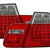 BMW e46 Sedan (01-05) LED aizmugurejie lukturi, sarkani/hromēti