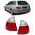 BMW e46 Touring (99-05) aizmugurejie lukturi, sarkani/balti