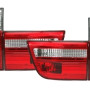 BMW X5 e53 (99-06) aizmugurējie lukturi, sarkani/hromēti 2