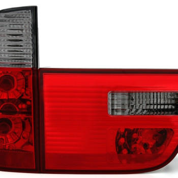 BMW X5 e53 (99-06) aizmugurējie lukturi, sarkani/tonēti
