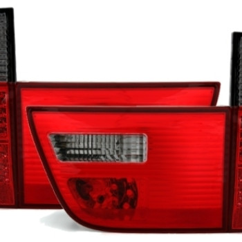 BMW X5 e53 (99-06) LED aizmugurejie lukturi, sarkani/tonēti