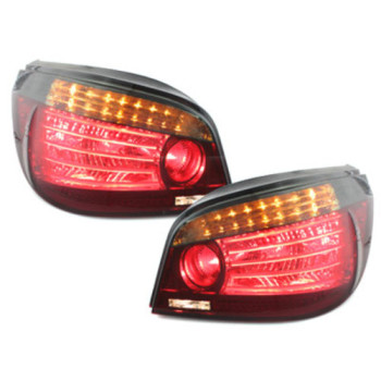 BMW e60 (03-07) LED aizmugurejie lukturi, sarkani/tonēti
