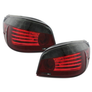 BMW e60 (03-07) LED aizmugurejie lukturi, sarkani/tonēti
