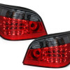 BMW e60 (03-07) LED aizmugurejie lukturi, sarkani/tonēti 2