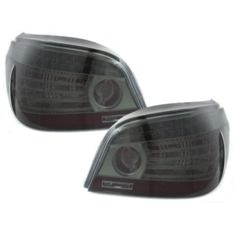 BMW e60 (03-07) aizmugurējie lukturi, LED tonēti