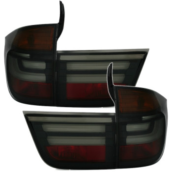 BMW X5 e70 (07-10) LED aizmugurejie lukturi, tonēti