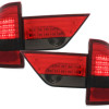 BMW X3 e83 (03-06) LED aizmugurejie lukturi, sarkani/tonēti