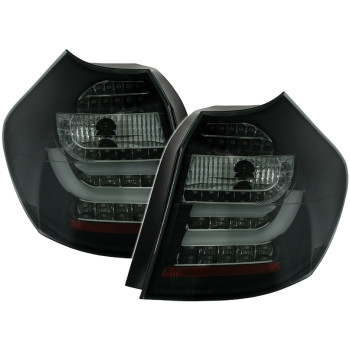 BMW e81/e87 (07-11) LED aizmugurējie lukturi, melni