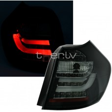 BMW e81/e87 (07-11) LED aizmugurējie lukturi, melni