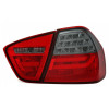 BMW e90 (05-08) LED aizmugurejie lukturi, sarkani/tonēti 2