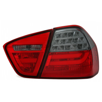 BMW e90 (05-08) LED aizmugurejie lukturi, sarkani/tonēti 2