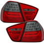 BMW e90 (05-08) LED aizmugurejie lukturi, sarkani/tonēti 2