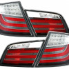 BMW f10 (10-) LED aizmugurējie lukturi, pelēki/sarkani
