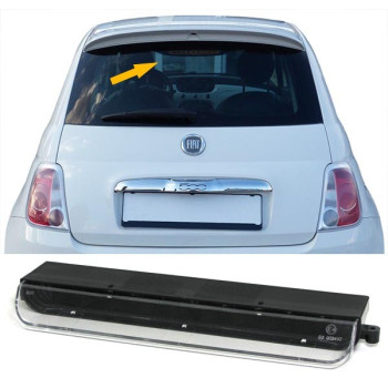 Fiat 500 (07-) LED papildus bremžu signāls, tonēti