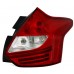 Ford Focus MK3 (11-14) LED aizmugurējie lukturi, sarkani/hromēti