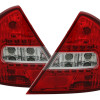 Ford Mondeo MK3 (00-07) LED aizmugurējie lukturi, sarkani/hromēti