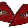 Mercedes SLK r171 (03-10) LED tail lights, red/crystal 2