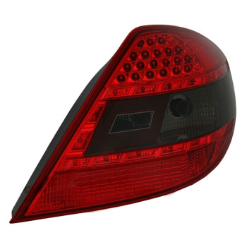 Mercedes SLK r171 (03-10) LED tail lights, red/smoked 2
