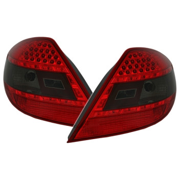 Mercedes SLK r171 (03-10) LED tail lights, red/smoked 2
