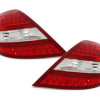Mercedes SLK r171 (03-10) LED tail lights, red/crystal