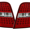 Mercedes ML w164 (05-08) LED aizmugurējie lukturi, sarkani/hromēti 2
