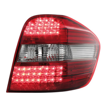 Mercedes ML w164 (05-08) LED aizmugurējie lukturi, sarkani/hromēti