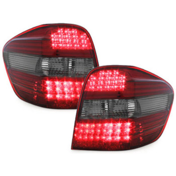 Mercedes ML w164 (05-08) LED aizmugurejie lukturi, sarkani/tonēti