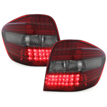 Mercedes ML w164 (05-08) LED aizmugurejie lukturi, sarkani/tonēti