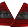 Mercedes w202 (93-00) LED aizmugurējie lukturi, sarkani/tonēti