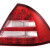 Mercedes w203 (00-04) LED aizmugurējie lukturi, sarkani/hromēti 2