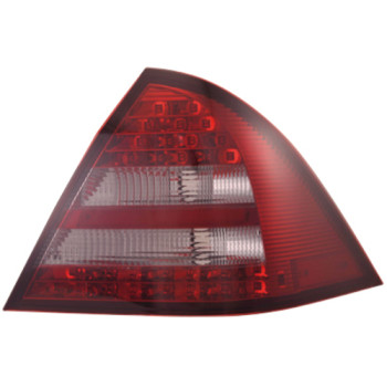 Mercedes w203 (00-04) LED aizmugurējie lukturi, sarkani/tonēti 2