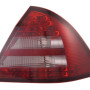 Mercedes w203 (00-04) LED aizmugurējie lukturi, sarkani/tonēti 2