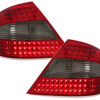Mercedes w209 (02-09) LED tail lights, red/smoked