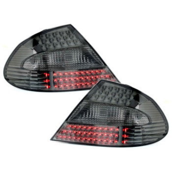 Mercedes w209 (02-09) LED tail lights, smoked