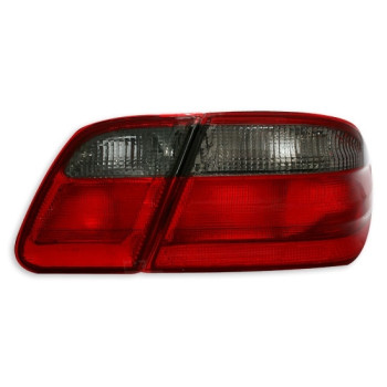 Mercedes w210 (95-02) aizmugurējie lukturi, sarkani/tonēti