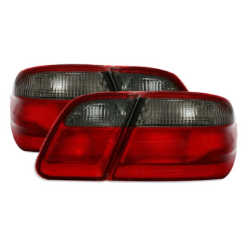 Mercedes w210 (95-02) aizmugurējie lukturi, sarkani/tonēti