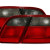 Mercedes w210 (95-02) aizmugurējie lukturi, sarkani/tonēti