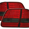 Mercedes w210 T-modell (96-03) LED aizmugurējie lukturi, sarkani/tonēti