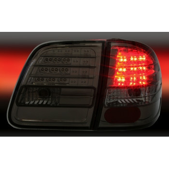 Mercedes w210 T-modell (96-03) LED aizmugurējie lukturi, tonēti