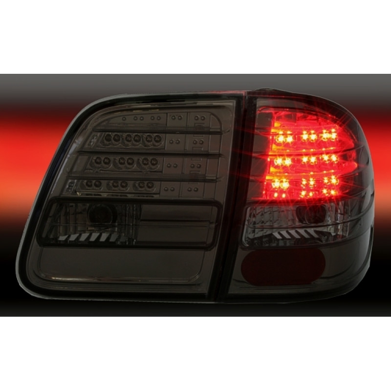 Mercedes w210 T-modell (96-03) LED aizmugurējie lukturi, tonēti