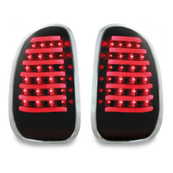 Mini Countryman (10-) LED aizmugurejie lukturi, melni/tonēti