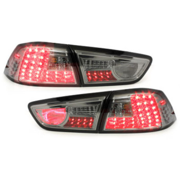 Mitsubishi Lancer (08-) LED aizmugurējie lukturi, tonēti