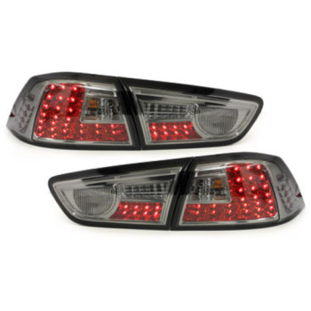 Mitsubishi Lancer (08-) LED aizmugurējie lukturi, tonēti