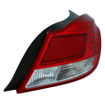 Opel Insignia (08-) LED tail lights, red/crystal