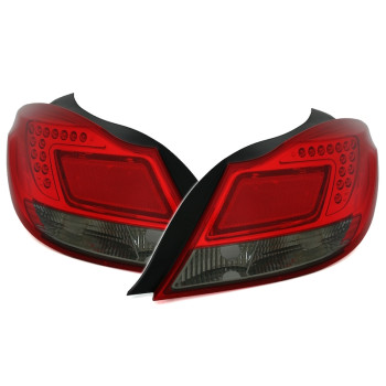 Opel Insignia (08-) LED tail lights, red/smoked