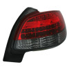 Peugeot 206 (98-06) LED aizmugurejie lukturi, sarkani/tonēti