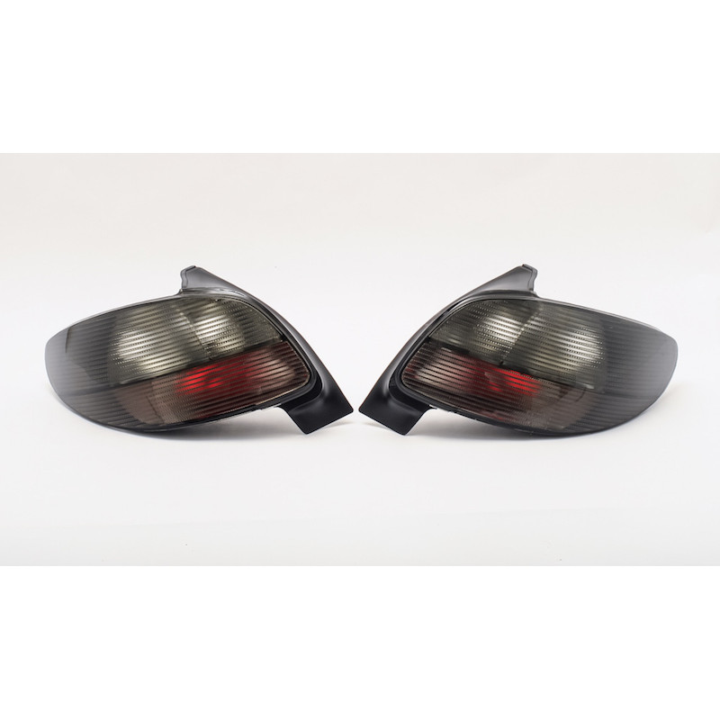 Peugeot 206 (98-09) aizmugurējie lukturi, tonēti
