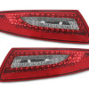 Porsche 911 (04-08) LED aizmugurējie lukturi, sarkani/hromēti