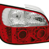Subaru Impreza (01-02) aizmugurējie lukturi, sarkani/hromēti