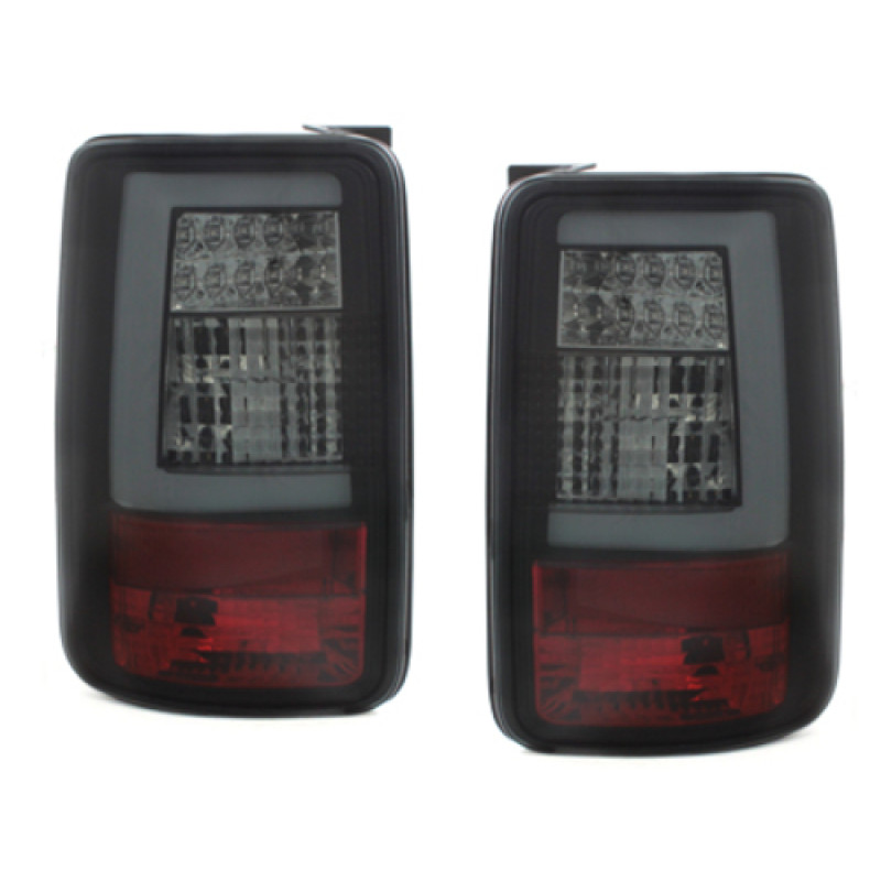 VW Caddy (03-15) LED aizmugurējie lukturi, melni/tonēti